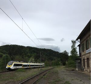 Die SPD fordert den zweigleisigen Ausbau der Gäubahn von Stuttgart bis Singen. Das Foto ist in Neckarhausen entstanden.