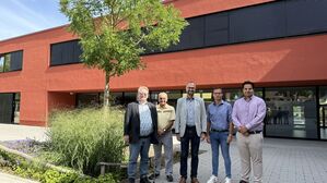 Von links: Mirko Witkowski, Günter Weißt, Ralph Ulbrich, Gerhard Stern, Ali Zarabi. Foto: John Baumann