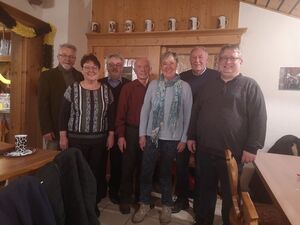 Die Abgebildeten von links: Klaus Kirschner, Gisela Burger, Arved Sassnick, Reinhold K
