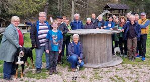 Die Wanderer des SPD-Ortsvereins Schramberg.